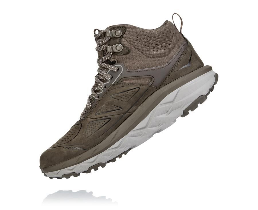 Chaussure Randonnée Hoka One One Challenger Mid Gore-Tex Femme - Marron - ZEU-165709